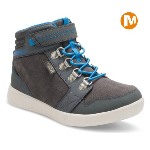 Merrell Freewheel Mid Winterstiefel Kinder DunkelGrau [DE-KHNTR]